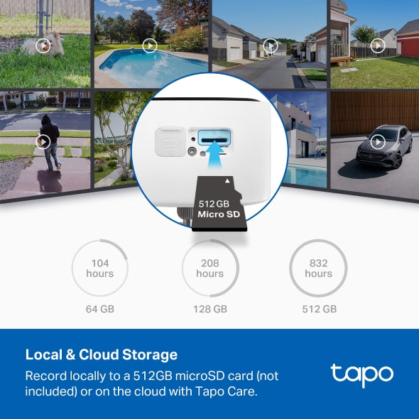 1080p Solar con IA Exterior IP65 | Tapo C400 KIT