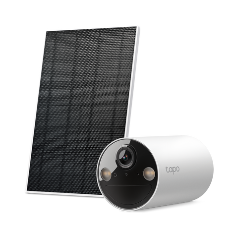 Tapo C410 KIT - Cámara de Seguridad Wi-Fi con Panel Solar y Batería