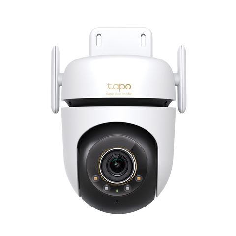 Tapo C530WS - Cámara inteligente Wi-Fi de Vigilancia para Exterior 360º, 3K 5MP, Detección IA Avanzada