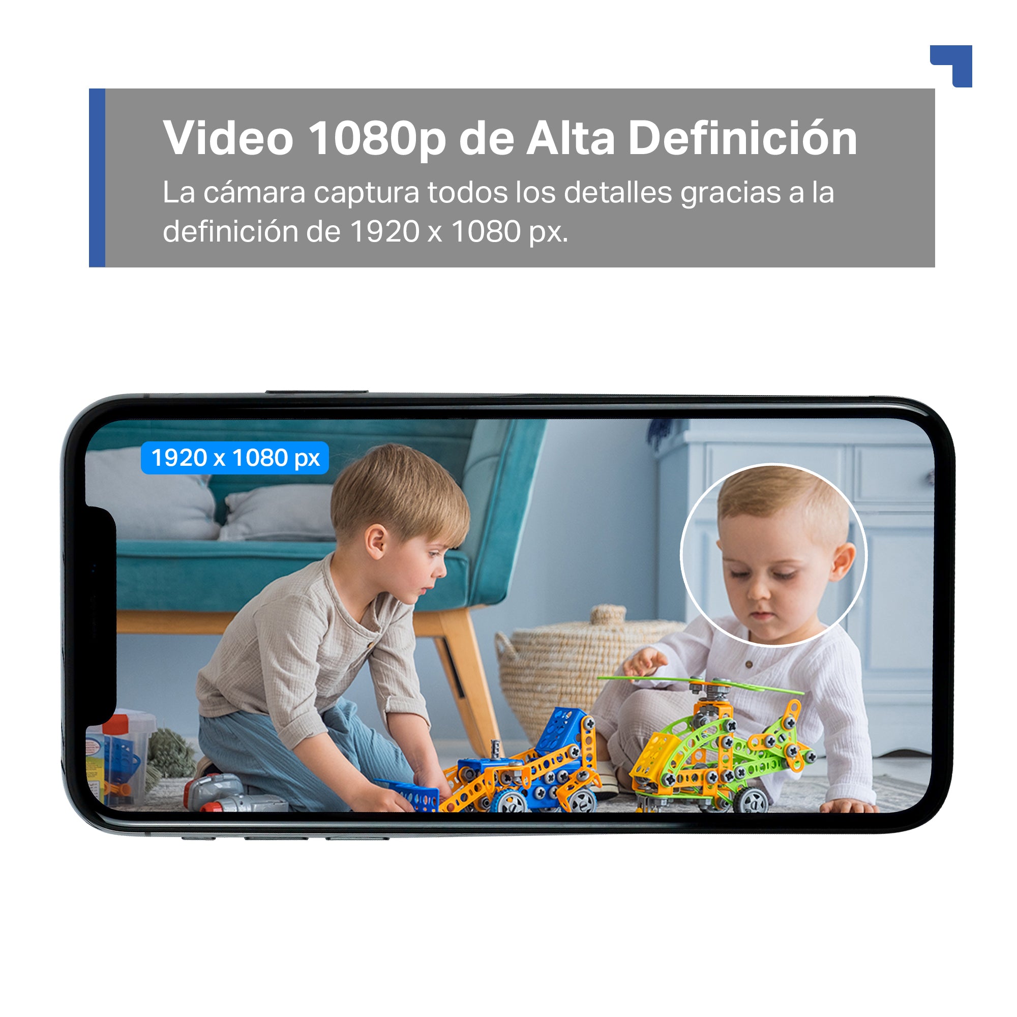 Tapo C110 - Cámara de Vigilancia Wi-Fi Inteligente, 2K 3MP, Detección IA, Visión Nocturna