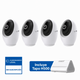 Cámara 4K 8MP Interior con IA 360° | Tapo H500 + C260 (4-pack)