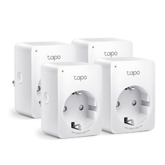 Tapo P100(4-pack) - Enchufe Wi-Fi Inteligente Mini