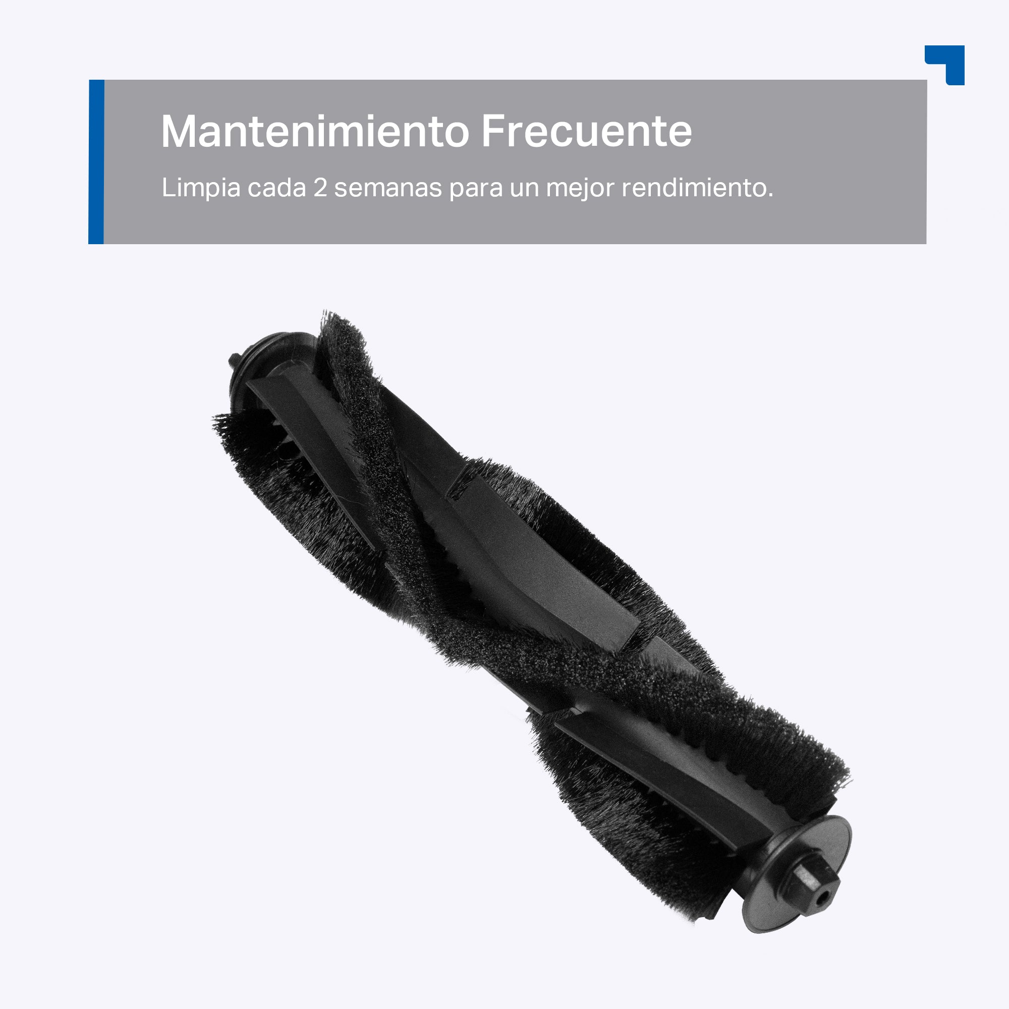 Tapo RVA105 - Kit de Repuestos para Robot Aspirador (1x Cepillo Principal, 2x Cepillo Lateral, 2x Filtro HEPA)