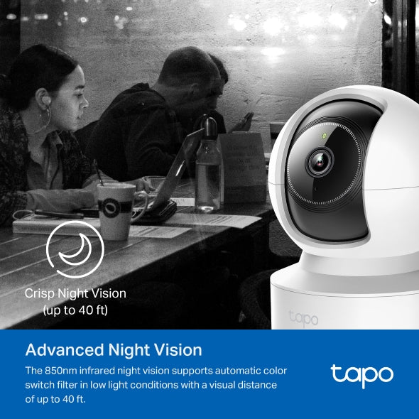 2K QHD IA 360° con Ethernet | Tapo C222