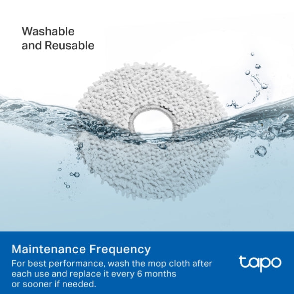 Tapo RVA110 | Kit Completo de Recambios para 1 Año de Uso Compatible con Tapo RV50 Pro Omni y RV50 Omni