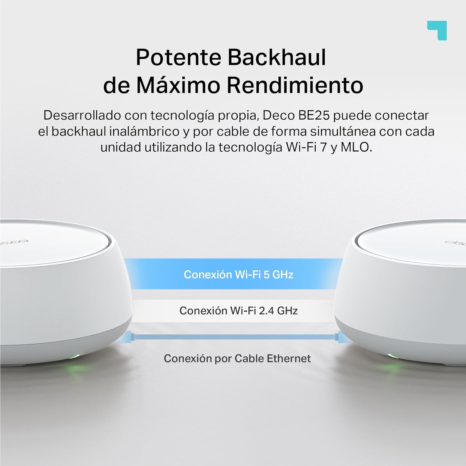 Deco BE25(Pack de 2) |  Sistema Wi-Fi 7 Mesh BE3600
