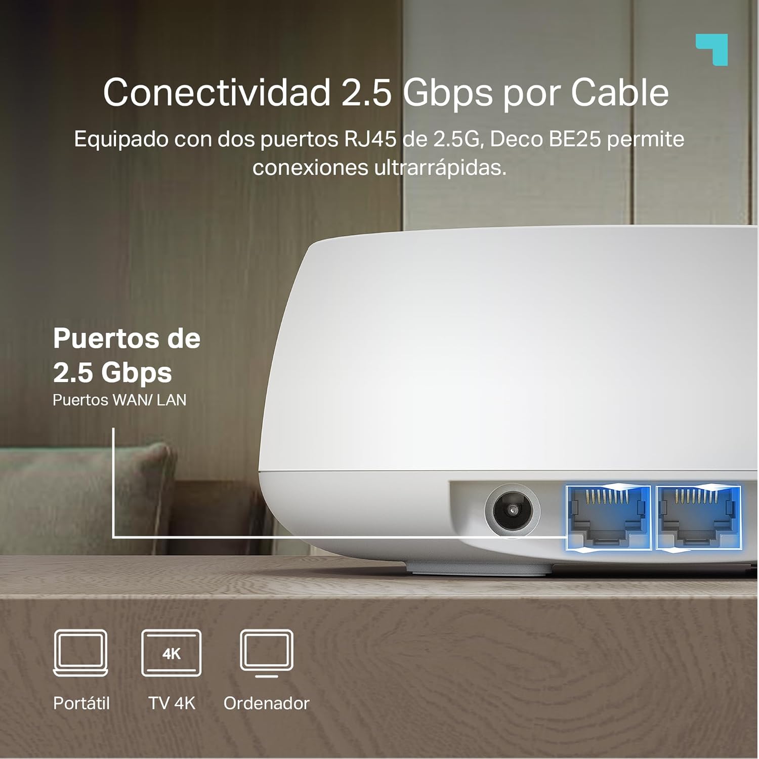 Deco BE25(Pack de 2) |  Sistema Wi-Fi 7 Mesh BE3600
