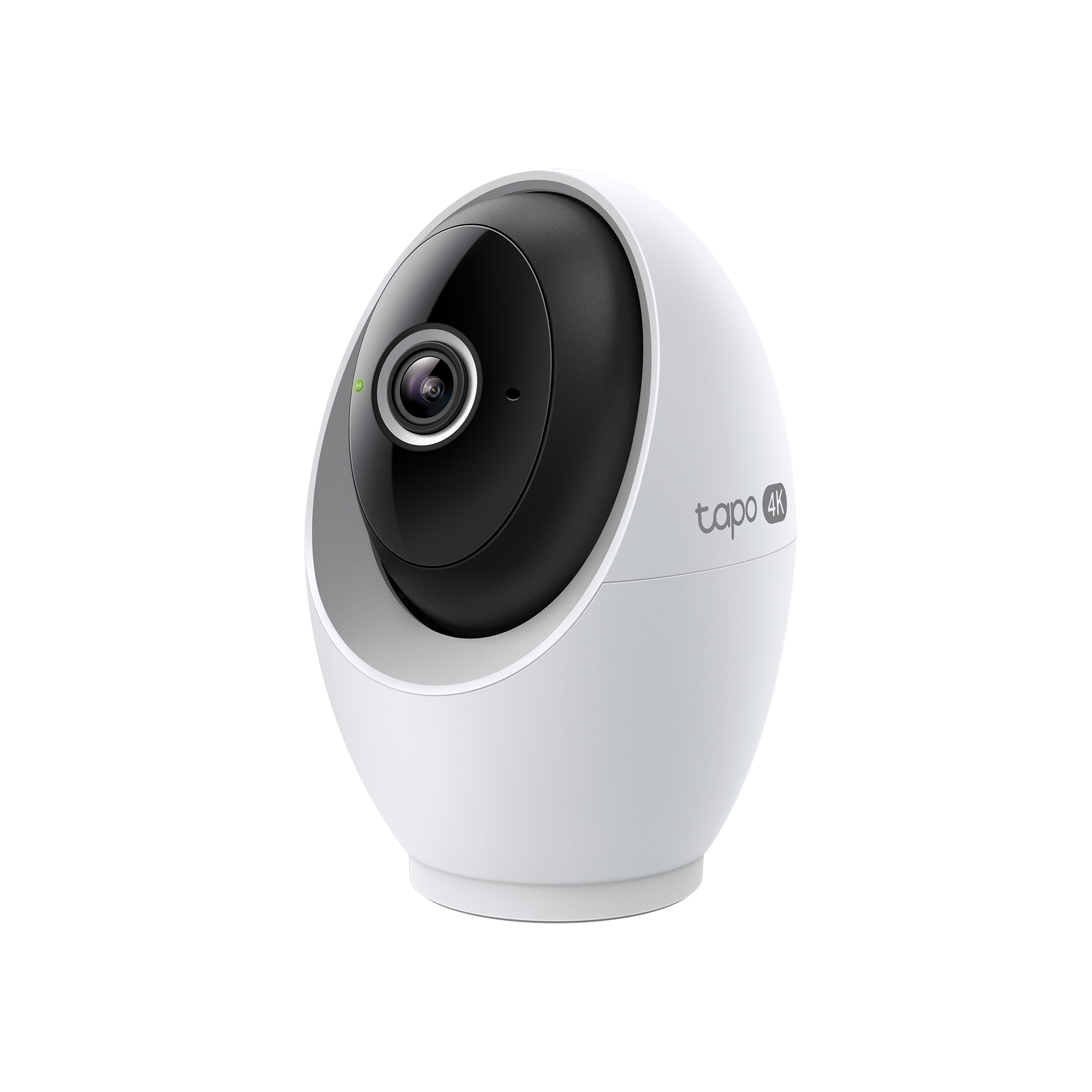 Tapo C260 cámara de seguridad interior 4K, vista frontal con lente y sensor de luz