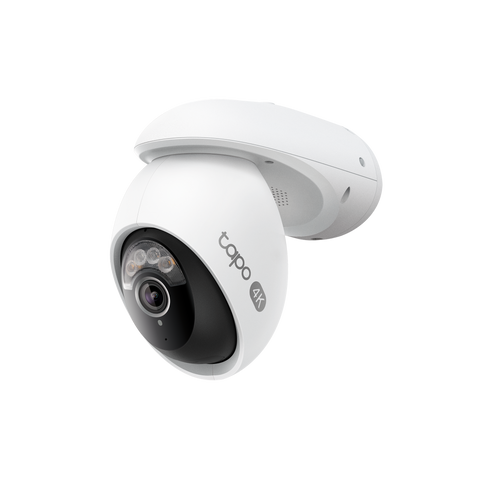 Tapo C560WS cámara exterior 4K con rotación 360 y Wi-Fi 6