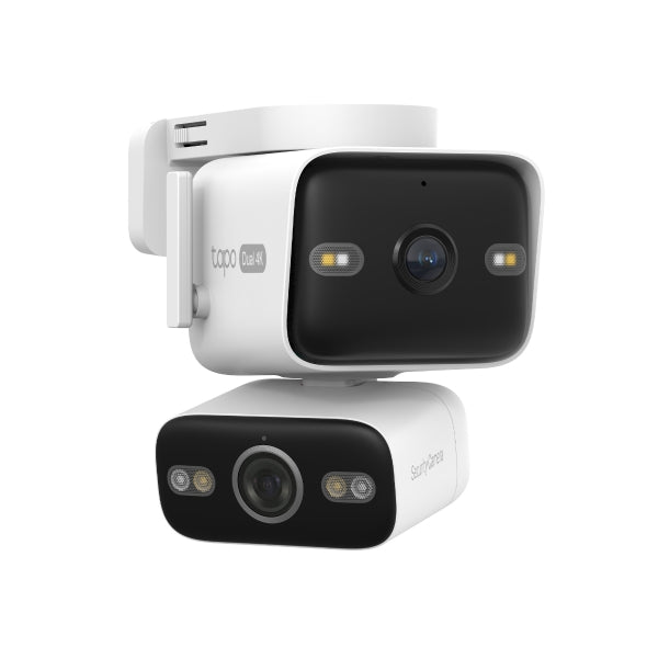 4K Doble Lente Cámara Exterior 360° con IA | Tapo C575D