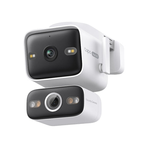 4K Doble Lente Cámara Exterior 360° con IA | Tapo C575D