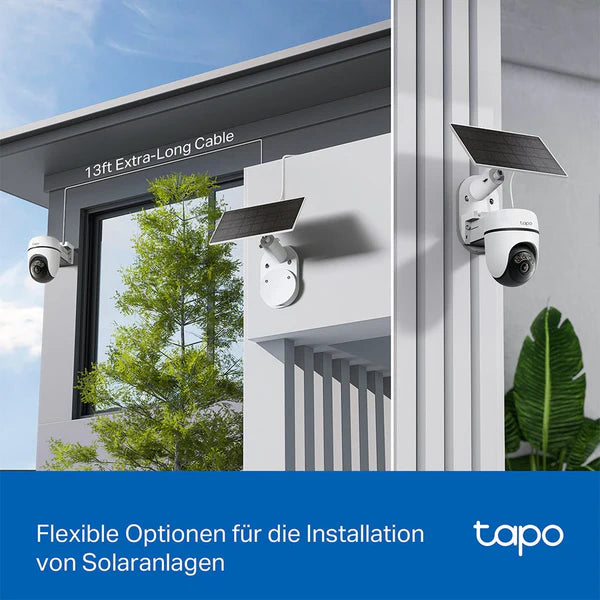2K 3MP 360° Cámara Solar | Tapo C610 KIT