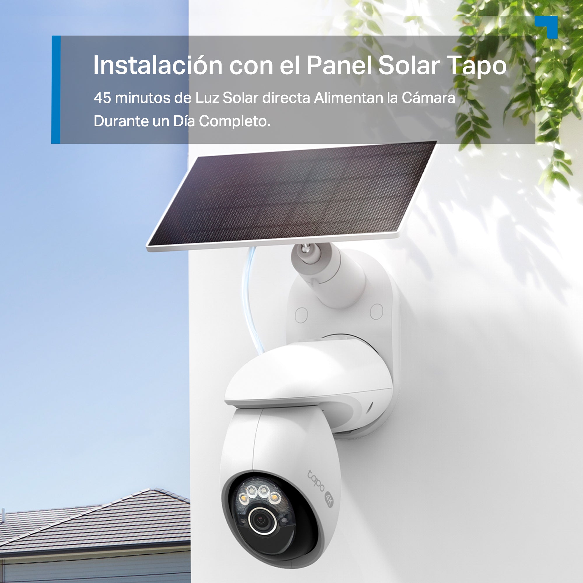 Tapo C660 Kit - Cámara de Seguridad Wi-Fi con Panel Solar y Batería, 4