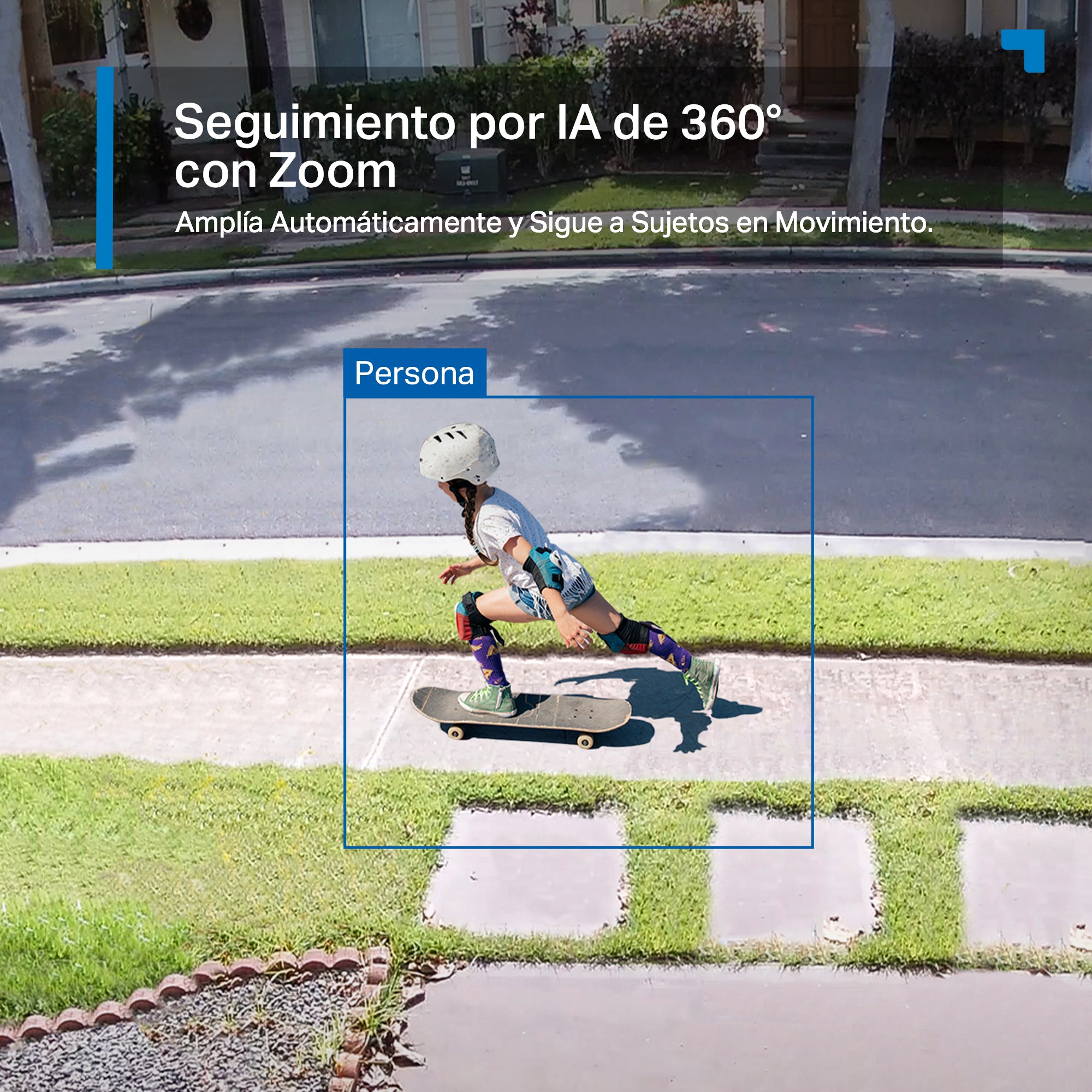 Seguimiento por IA de 360 grados con zoom de la Tapo C660 Kit
