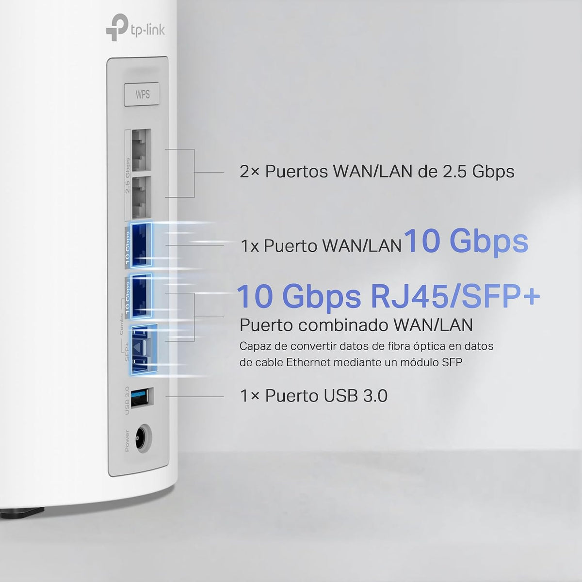 Sistema Wi-Fi 7 Mesh BE19000 de Triple Banda hasta 19 Gbps con Puertos 10G | Deco BE85 (2-Pack)