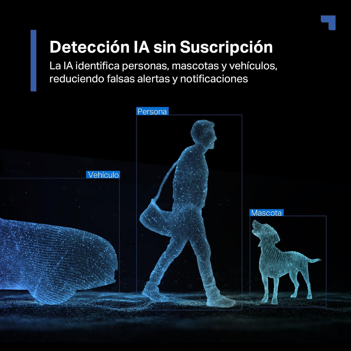 Cámara de Seguridad Interior de Doble Lente 2K con Pan/Tilt y Seguimiento IA | Tapo C245D