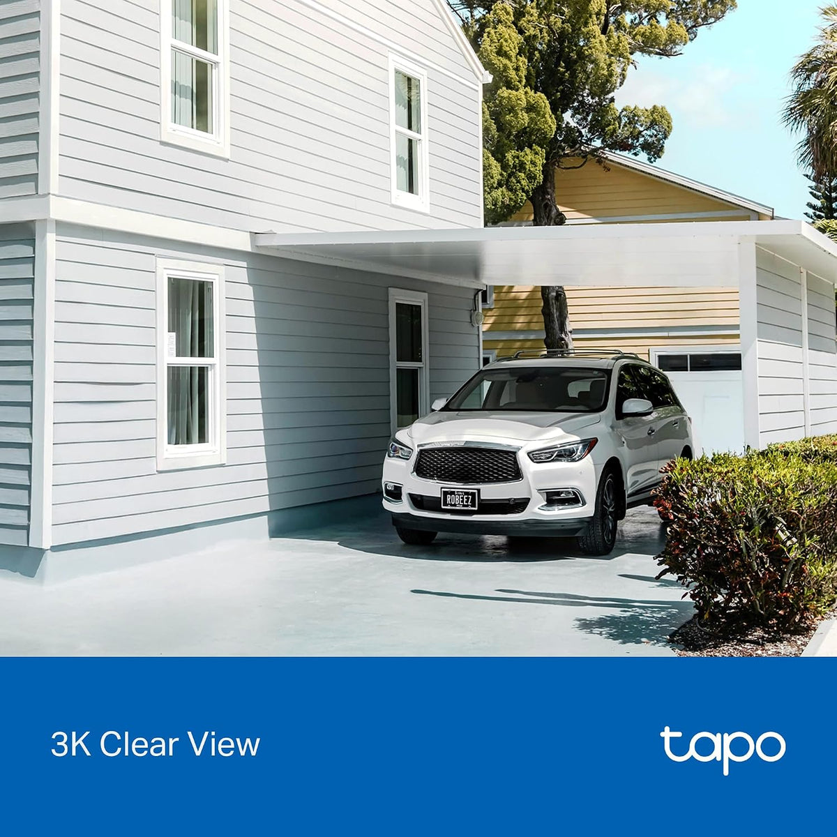 Cámara Exterior Solar 3K 5MP Wi-Fi 360° con Seguimiento IA | Tapo C630 KIT