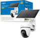 Cámara Exterior Solar 3K 5MP Wi-Fi 360° con Seguimiento IA | Tapo C630 KIT