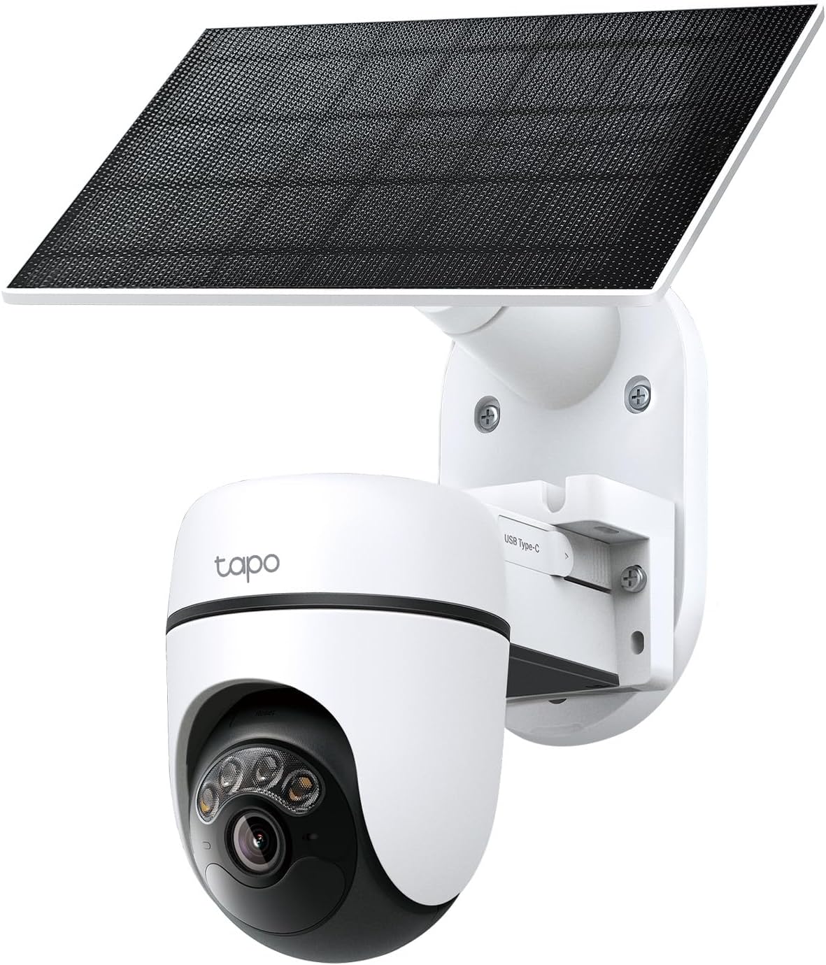 Cámara Exterior Solar 3K 5MP Wi-Fi 360° con Seguimiento IA | Tapo C630 KIT