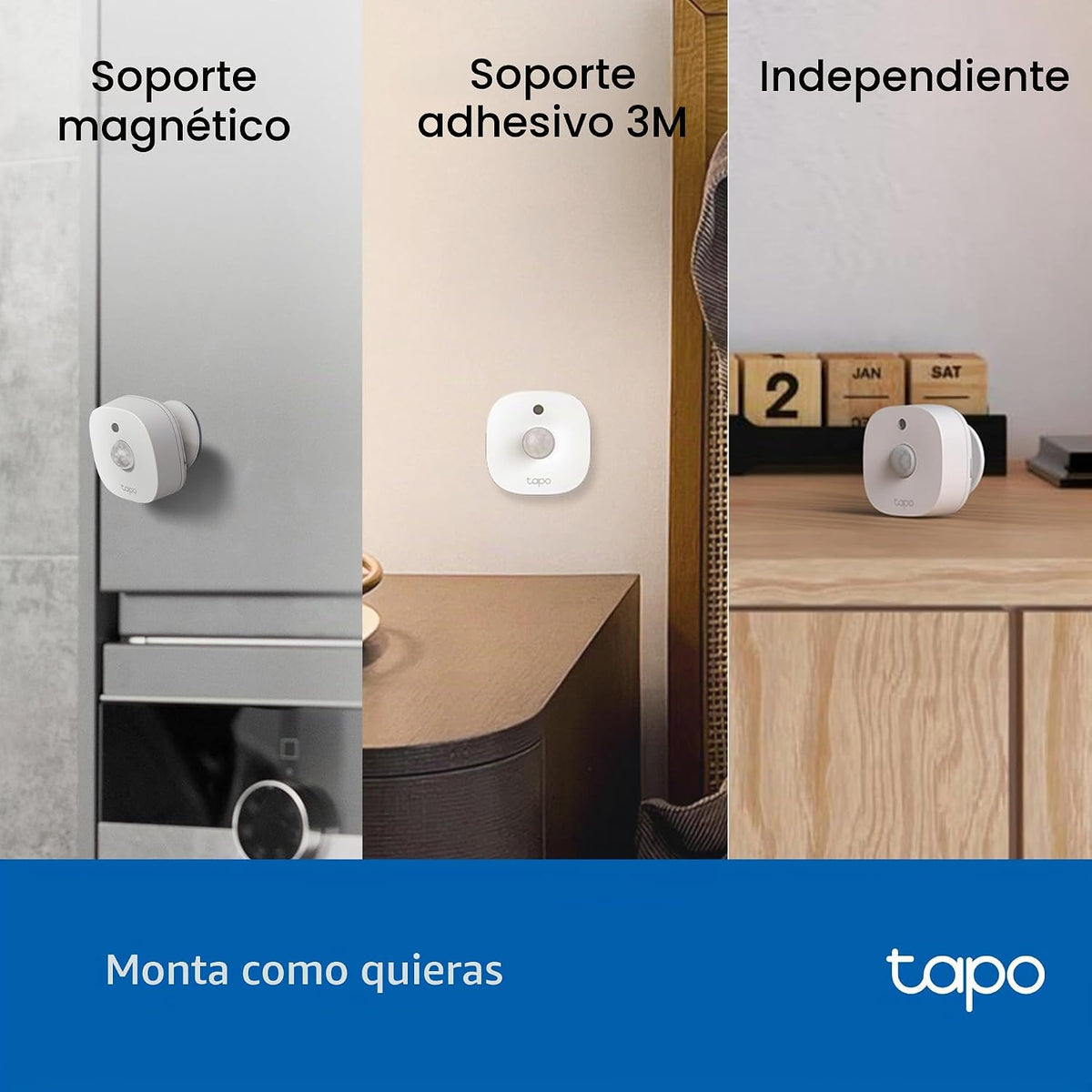 Tira de Luz LED Wi-Fi Inteligente de 6 m con Doble Sensor de Movimiento | Tapo L901-6
