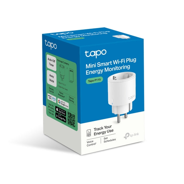 Mini Enchufe Inteligente Wi-Fi con Monitorización de Energía | Tapo P115
