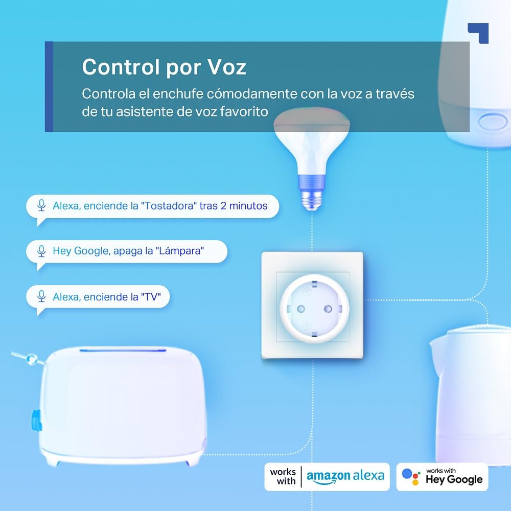 Mini Enchufe Inteligente Wi-Fi con Monitorización de Energía | Tapo P115